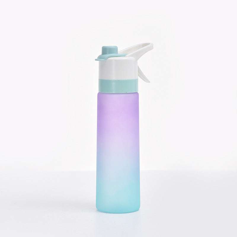 Purple Large Capacity Spray Water Bottle – Outdoor, Sports & Travel Drinkware