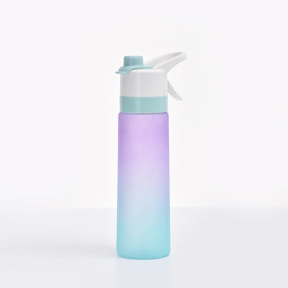 Purple Large Capacity Spray Water Bottle – Outdoor, Sports & Travel Drinkware