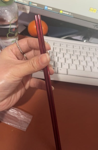 Heart-Shaped Stainless Steel Straw – Reusable Eco-Friendly Drinking Straw