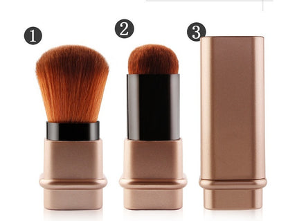 Portable Single Makeup Brush – Travel-Friendly Cosmetic Brush