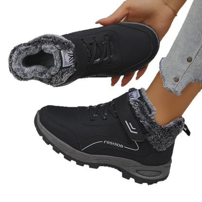 Women’s Winter Snow Fleece-Lined, Insulated, Warm Outdoor Cold-Weather Boots