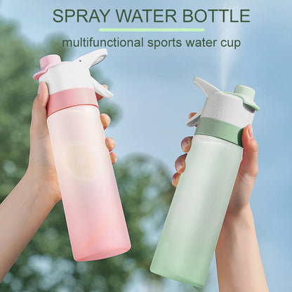 Large Capacity Spray Water Bottle – Outdoor, Sports & Travel Drinkware