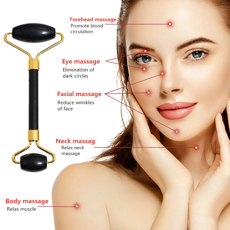 Beauty Face Care Jade Massage Device
