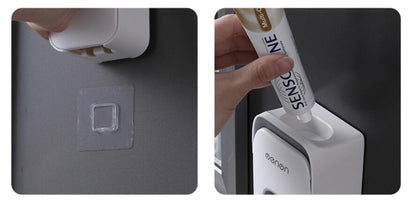 Automatic Toothpaste Dispenser – Hands-Free Wall-Mounted Squeezer