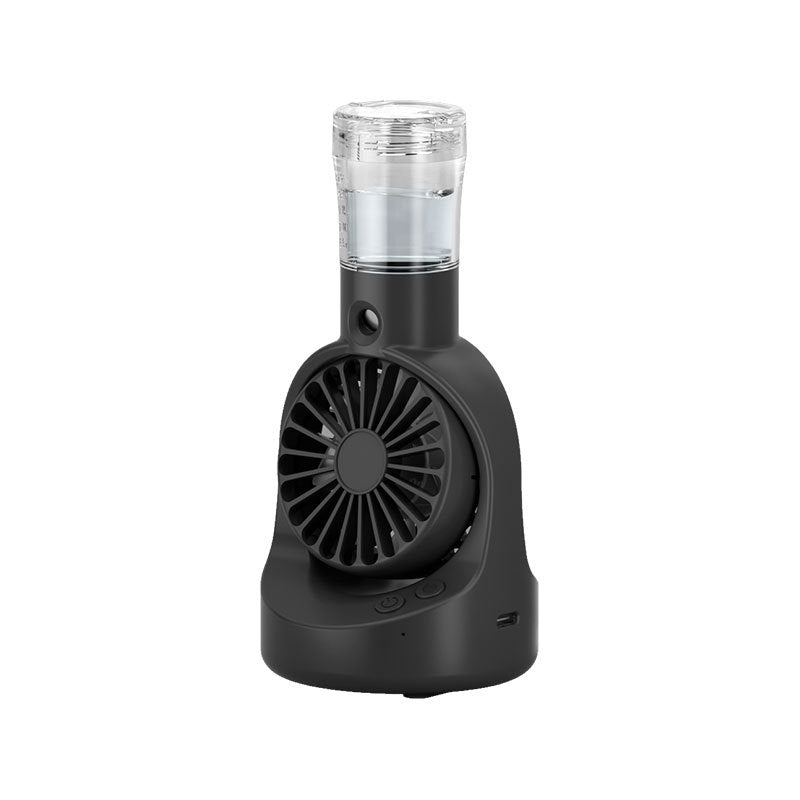 Portable Handheld Mist Spray Fan, USB Rechargeable, 4-Speed Cooling