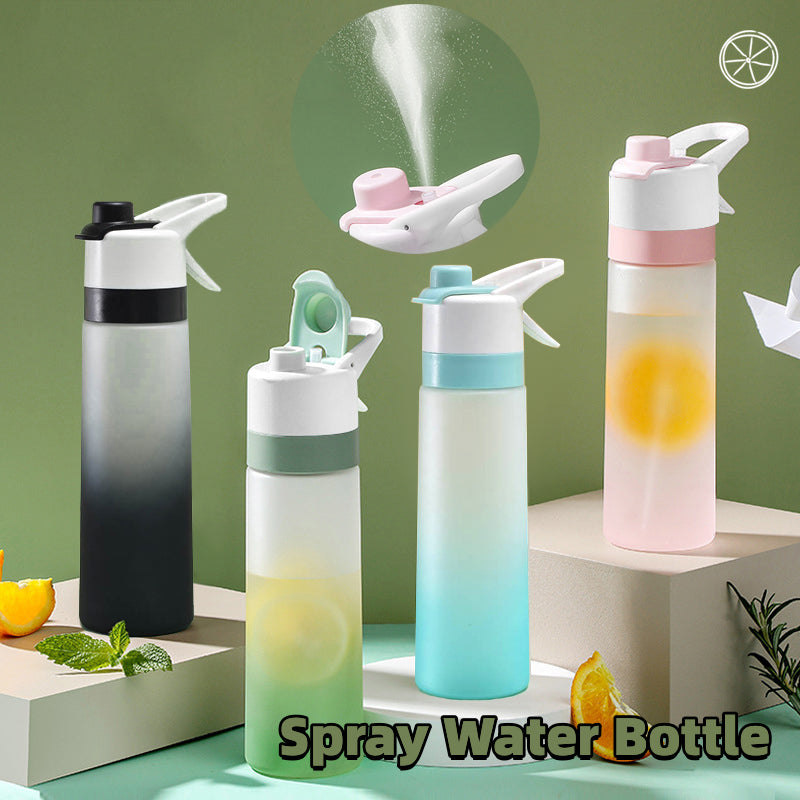 Large Capacity Spray Water Bottle – Outdoor, Sports & Travel Drinkware