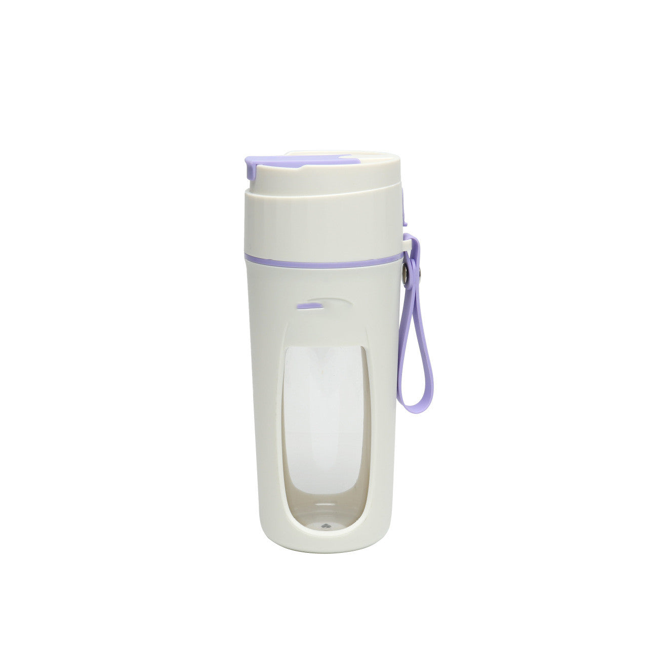 Light Purple Automatic USB Blender – Portable Juice Maker for Kitchen and Travel