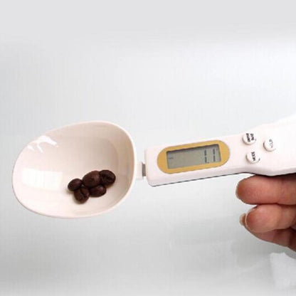 Digital Measuring Spoon with LCD Display – Kitchen Food & Coffee Scale