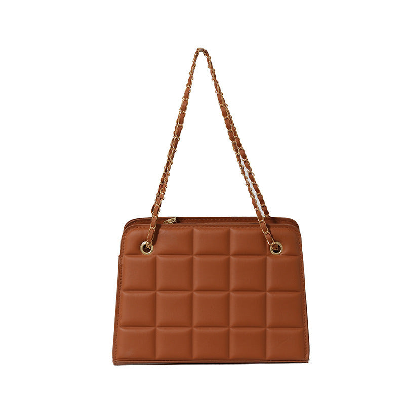 Brown Trendy Casual Crossbody Shoulder Bag for Everyday Wear