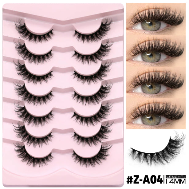Option 4 Natural False Eyelashes – Eyeliner-Free