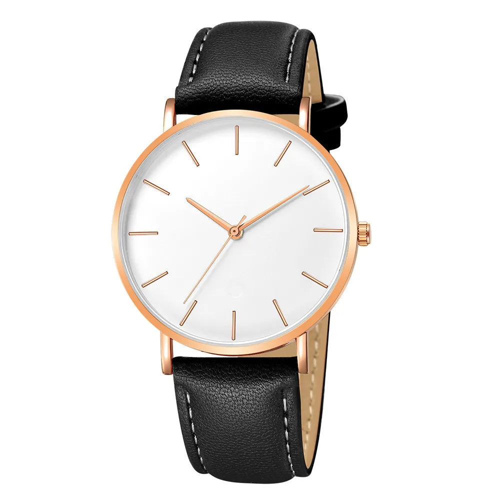 Top Brand Women's Watch Fashion Rose Gold Steel Wristwatch Women Quartz Watch Luxury Ladies Men's Watches for Women Reloj Mujer