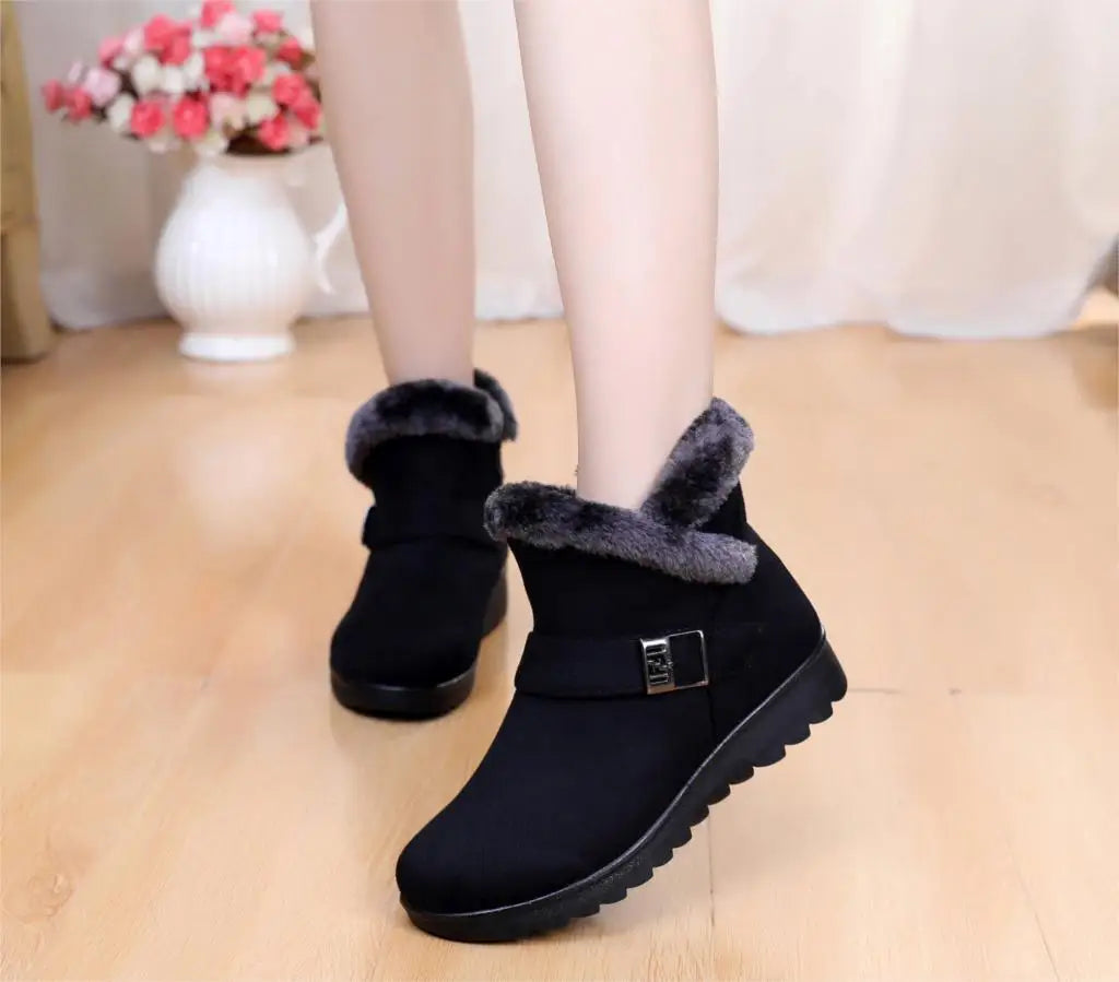 New Women Winter shoes Snow Boots women Super Warm cheap Sneakers Ankle Boots mother shoes big size shoes factory st480