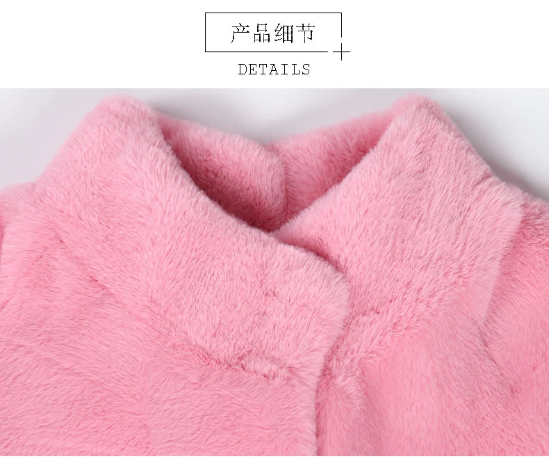 Nerazzurri Fluffy Loose Warm Soft White Faux Fur Coat with Flare Sleeve furry jacket 2022 fashion autumn winter women clothes