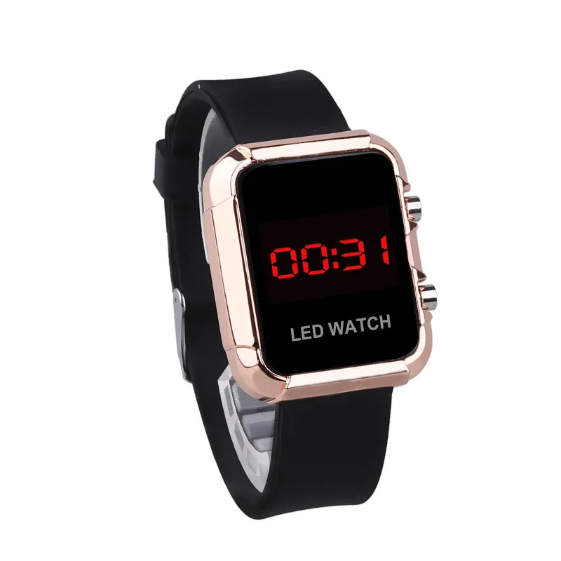 Digital Wrist Watches for Women Top Brand Luxury Ladies Wristwatches Sports Stylish Fashion LED Watch Women Relogio Feminino