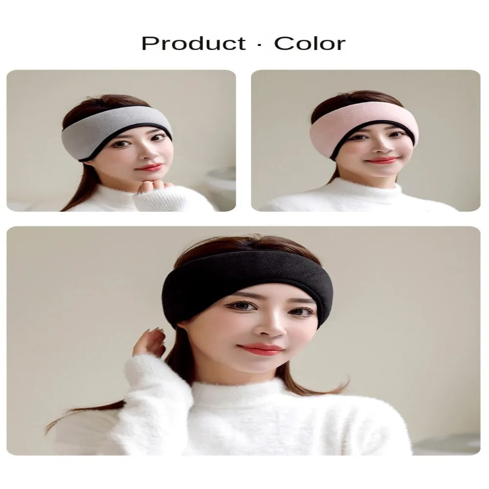 Thicken Soundproof Earmuffs Sleep Earcups Comfortable Windproof Ear Protection Headband Coldproof Women Lady Ear Muffs Sports