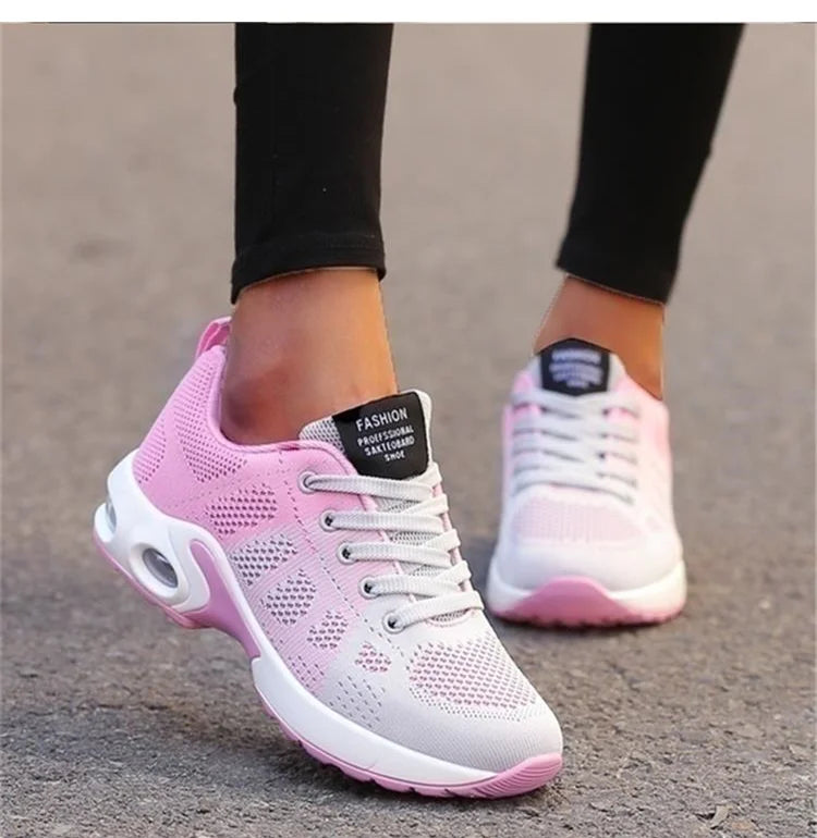 2022 Summer Women Shoes Breathable Mesh Outdoor Light Weight Training Shoes Casual Walking Sneakers Tenis Feminino Zapatos Mujer