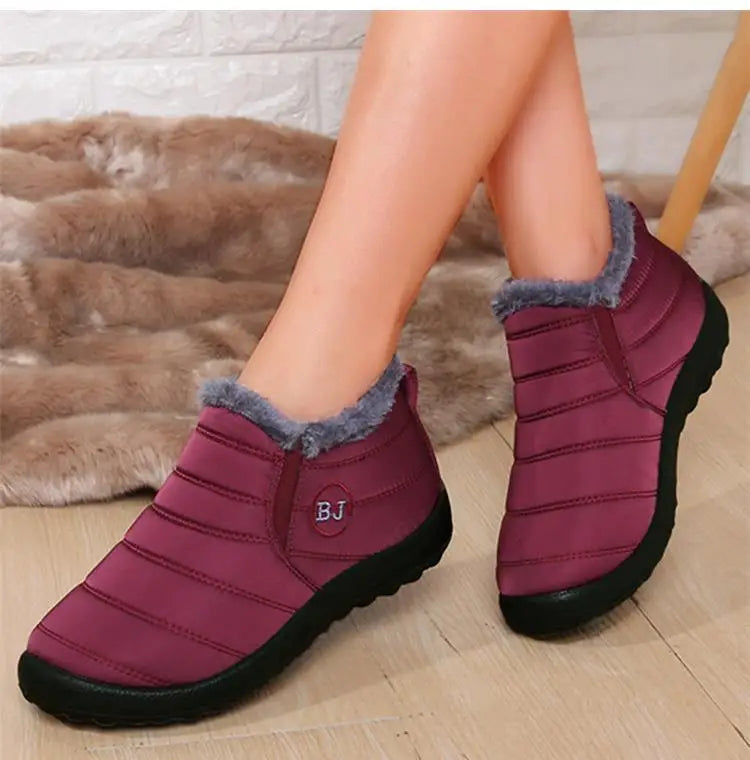 New Waterproof Winter Women Sneakers Shoes Breathable Women's Sneakers Chunky Plus Size Women Casual Shoes Black Flat Shoes