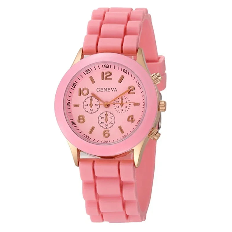 Women Watches 2023 New Fashion Luxury Brand Women Watch Silicone Strap Quartz Wrist Watch for Female Relogio Feminino Zegarki