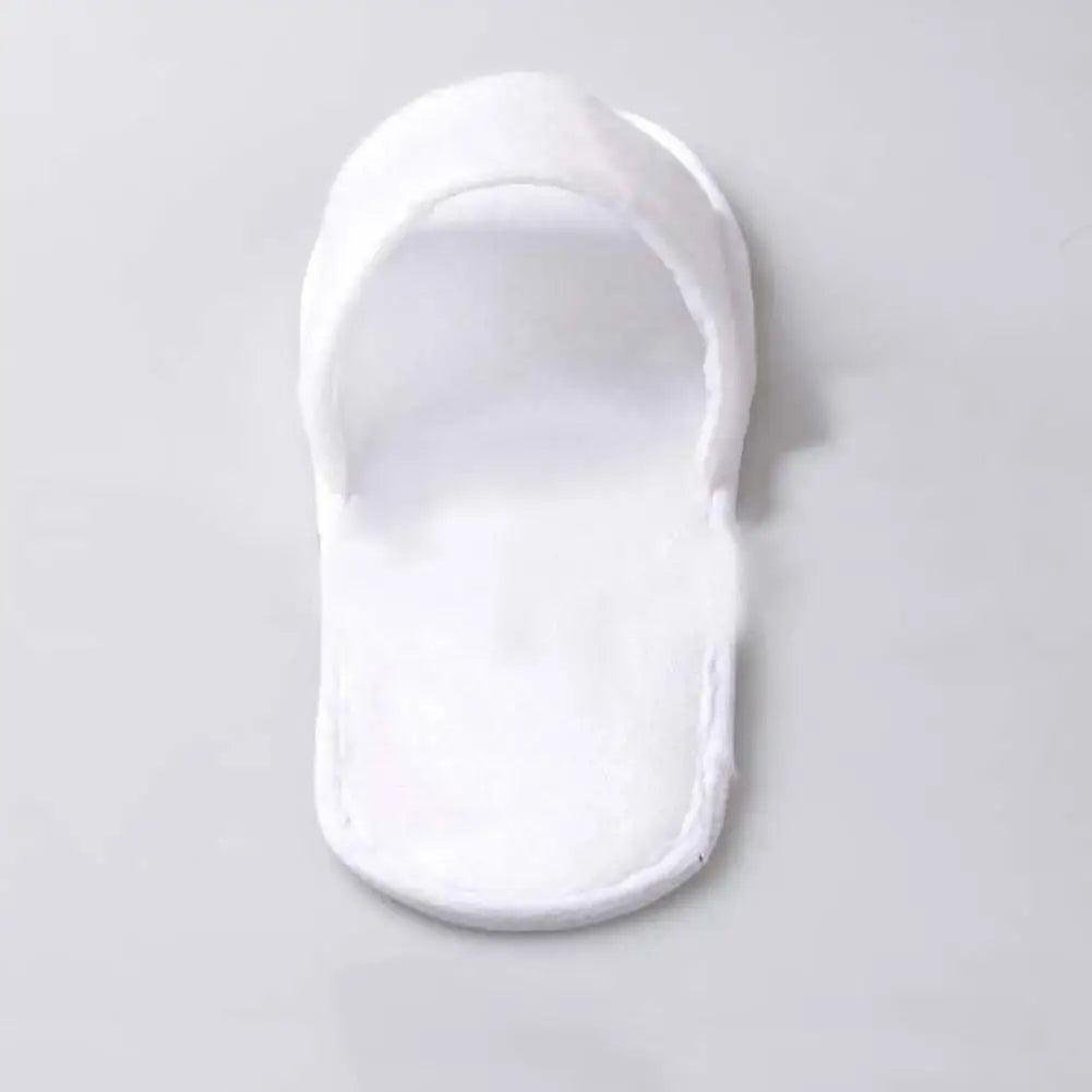 Hotel Disposable Slippers Spa Hotel Wedding Guest Slipper Towelling Terry Soft Toe Breathable Style Open Shoes Disposable W Z6C5