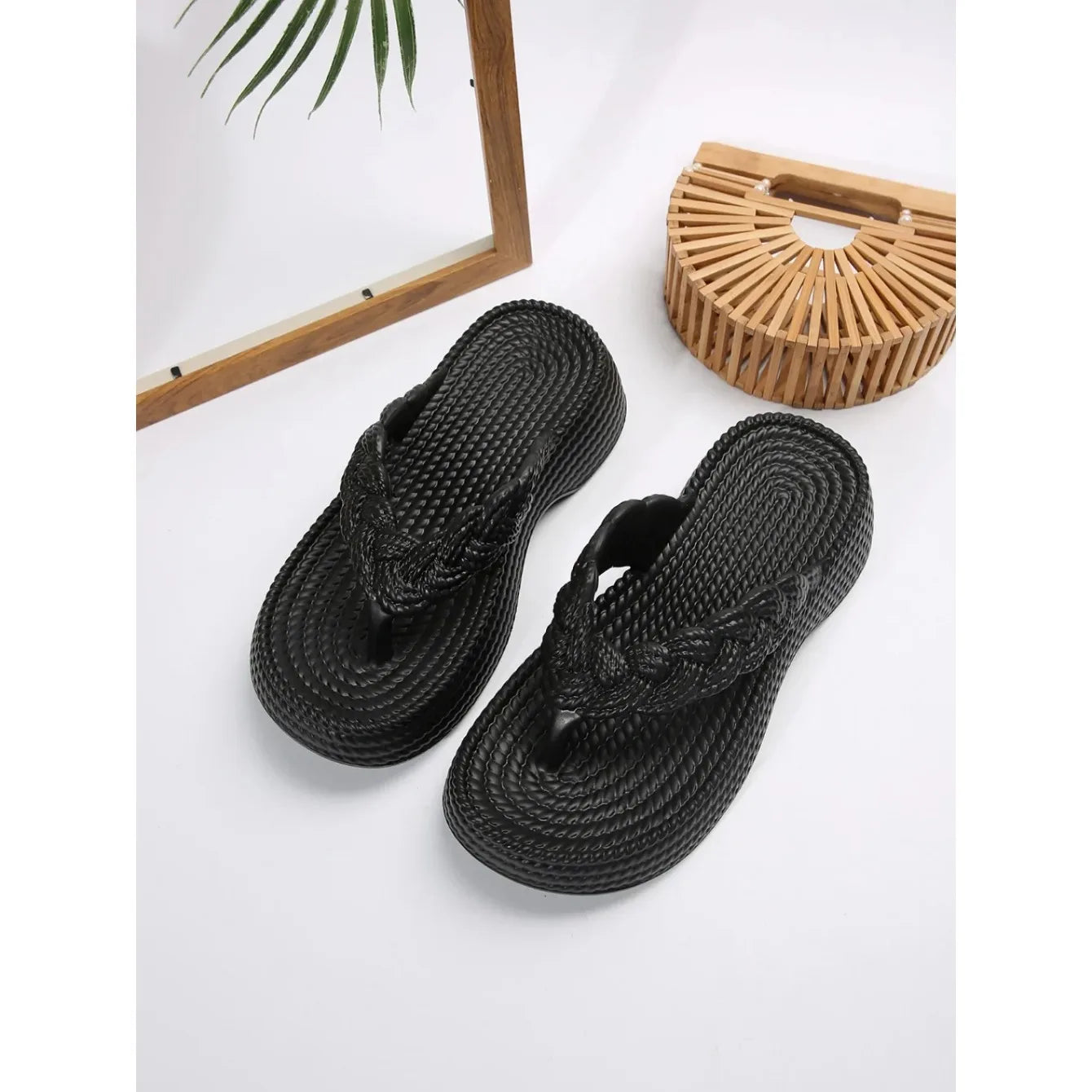 Women Slippers Platform Wedges Flip Flops Summer Casual Cozy Slides Women Designer Beach Dress Sandal Fashion Sport Ladies Shoes