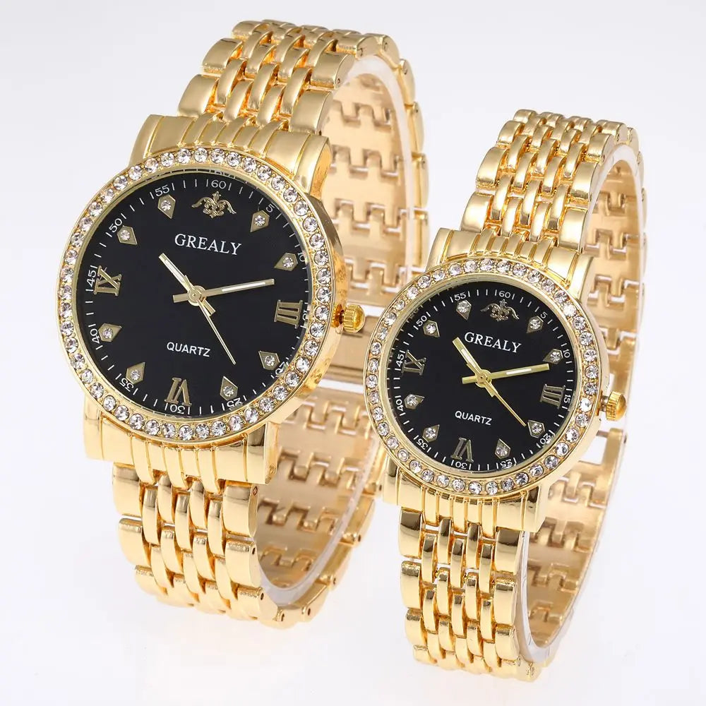 New Casual Golden Watch Ladies Creative Steel Women Watches Women Bracelet Watch Female Clock Lovers Wristwatch Relogio Feminino