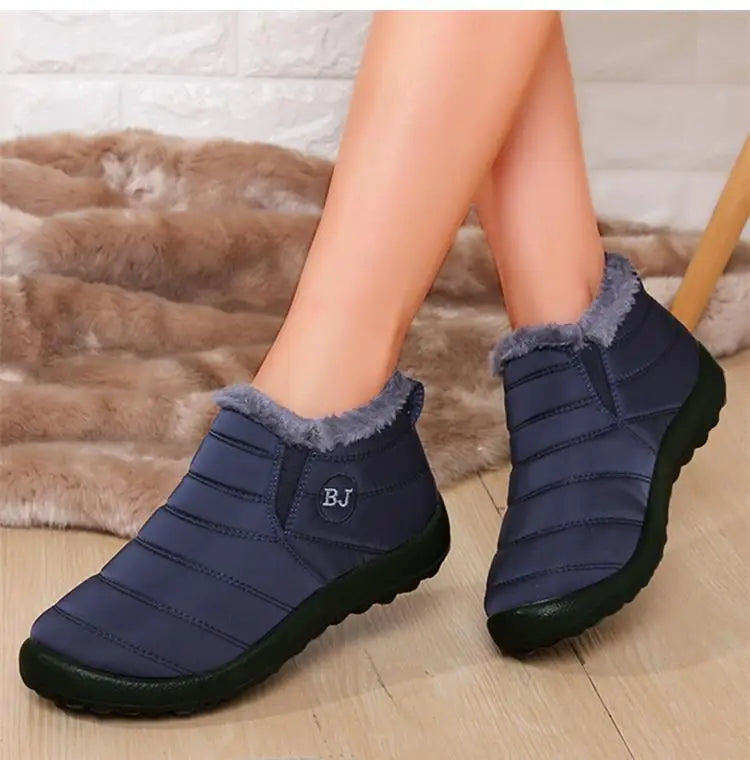 New Waterproof Winter Women Sneakers Shoes Breathable Women's Sneakers Chunky Plus Size Women Casual Shoes Black Flat Shoes