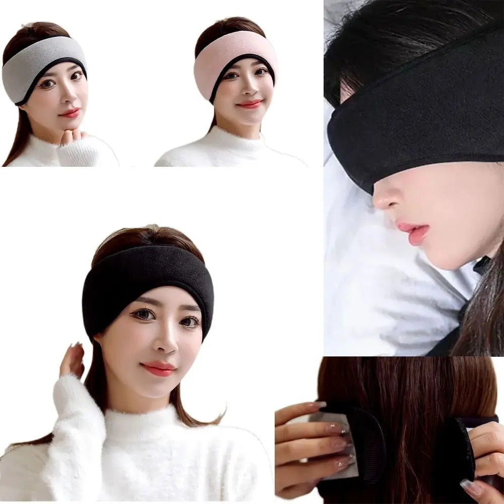 Thicken Soundproof Earmuffs Sleep Earcups Comfortable Windproof Ear Protection Headband Coldproof Women Lady Ear Muffs Sports