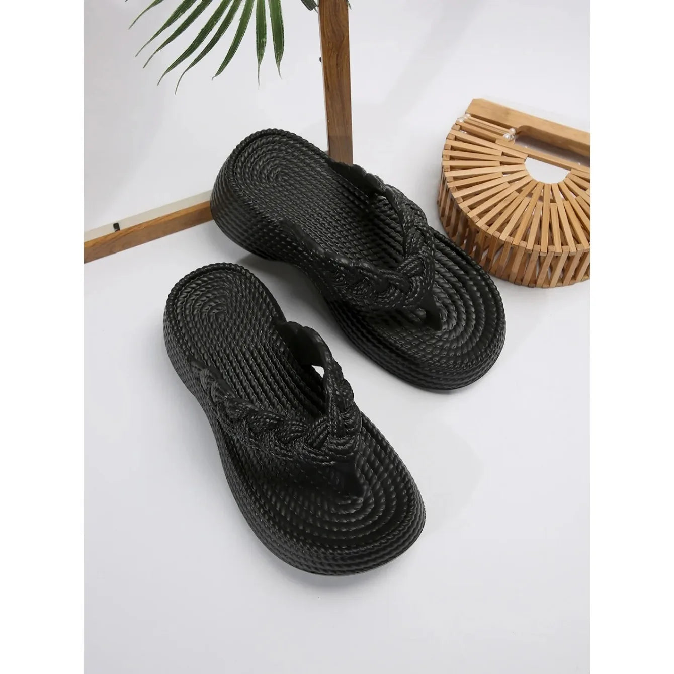 Women Slippers Platform Wedges Flip Flops Summer Casual Cozy Slides Women Designer Beach Dress Sandal Fashion Sport Ladies Shoes