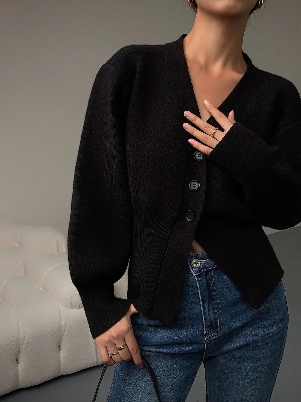 Autumn Sweater Cardigan Coat Women 2022 New Korean Fashion Casual Elegant Long Sleeve Knitted Tops Knitwear Outwear Pull Femme