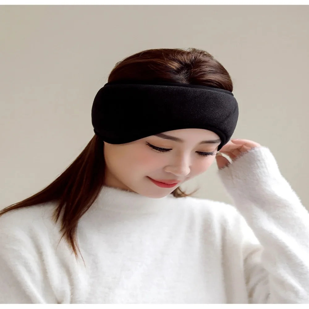 Thicken Soundproof Earmuffs Sleep Earcups Comfortable Windproof Ear Protection Headband Coldproof Women Lady Ear Muffs Sports