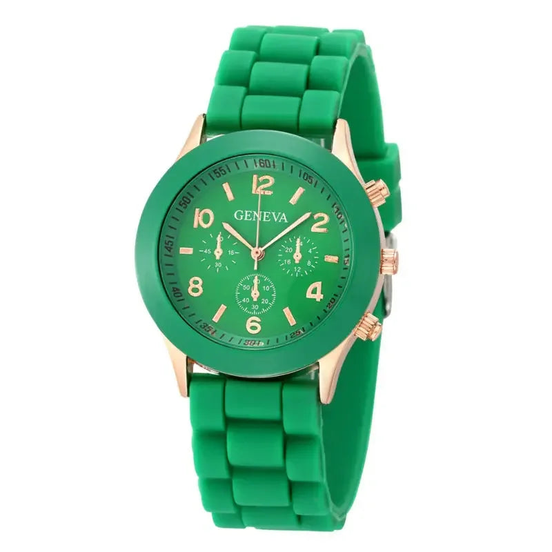 Women Watches 2023 New Fashion Luxury Brand Women Watch Silicone Strap Quartz Wrist Watch for Female Relogio Feminino Zegarki