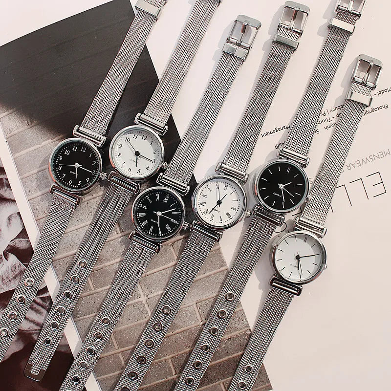 Women Silver Bracelet Watches Small Women Wrist Watch Women Watches Fashion Women's Watches Clock Reloj Mujer Relogio Feminino