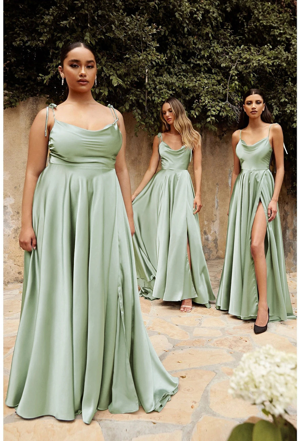 A-line Maxi Simple High Slit Women Spaghetti Strap Satin Prom Dress Elegant Long Backless Evening Party Gown Vestidos Gala