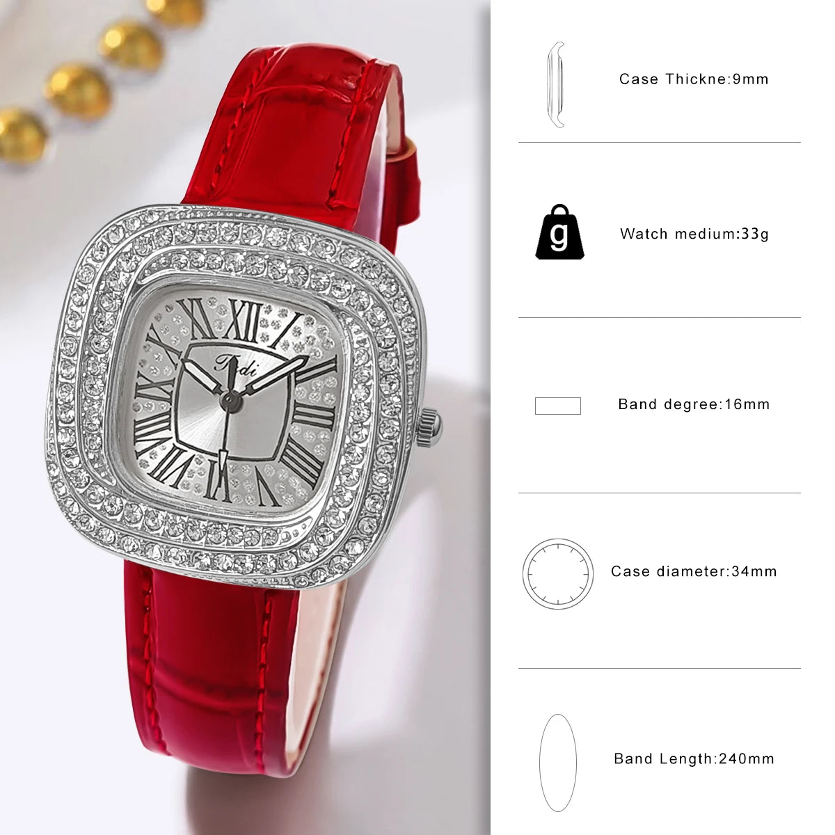 Women's Watch Luxury Brand Wristwatch Women Quartz Watches Clock Ladies Watch Gift Reloj Mujer relojes de mujer