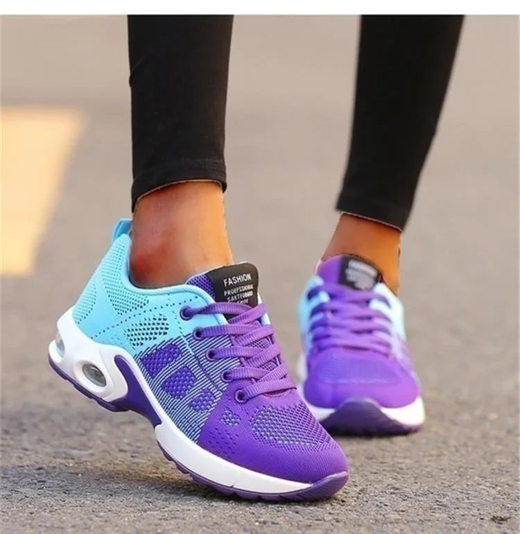 2022 Summer Women Shoes Breathable Mesh Outdoor Light Weight Training Shoes Casual Walking Sneakers Tenis Feminino Zapatos Mujer