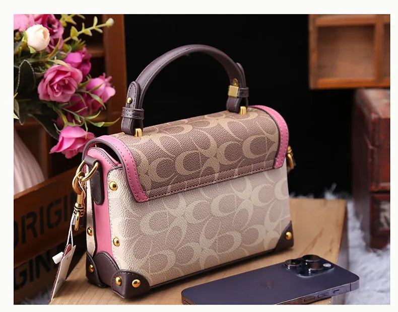 Small Square Bag for Women 2023 New Handheld Small Bag Single Shoulder Crossbody Small Bag Luxury VIPP