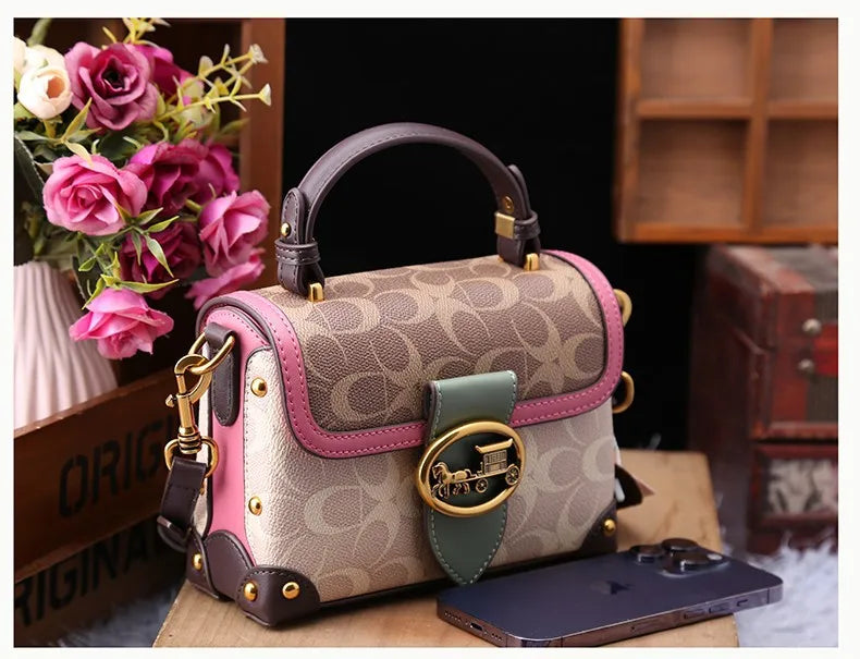 Small Square Bag for Women 2023 New Handheld Small Bag Single Shoulder Crossbody Small Bag Luxury VIPP