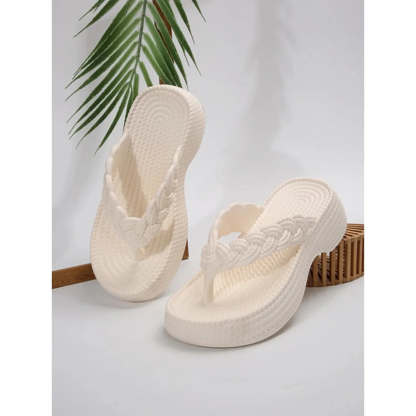 Women Slippers Platform Wedges Flip Flops Summer Casual Cozy Slides Women Designer Beach Dress Sandal Fashion Sport Ladies Shoes