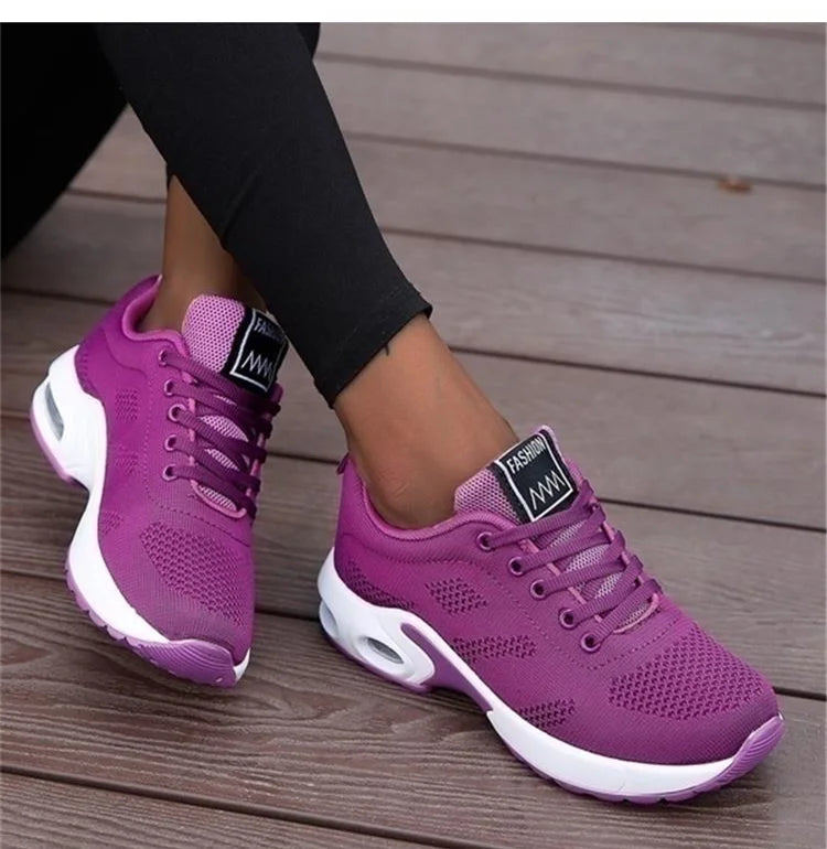 2022 Summer Women Shoes Breathable Mesh Outdoor Light Weight Training Shoes Casual Walking Sneakers Tenis Feminino Zapatos Mujer