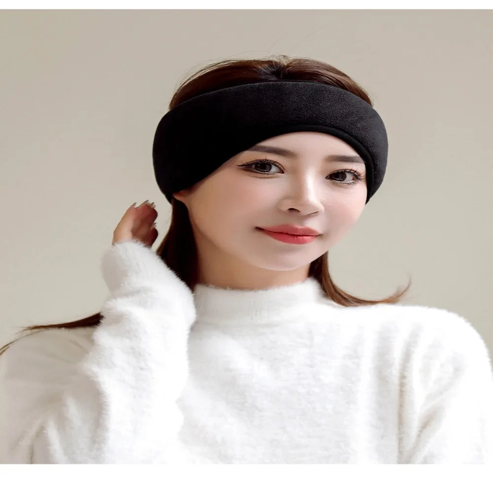 Thicken Soundproof Earmuffs Sleep Earcups Comfortable Windproof Ear Protection Headband Coldproof Women Lady Ear Muffs Sports