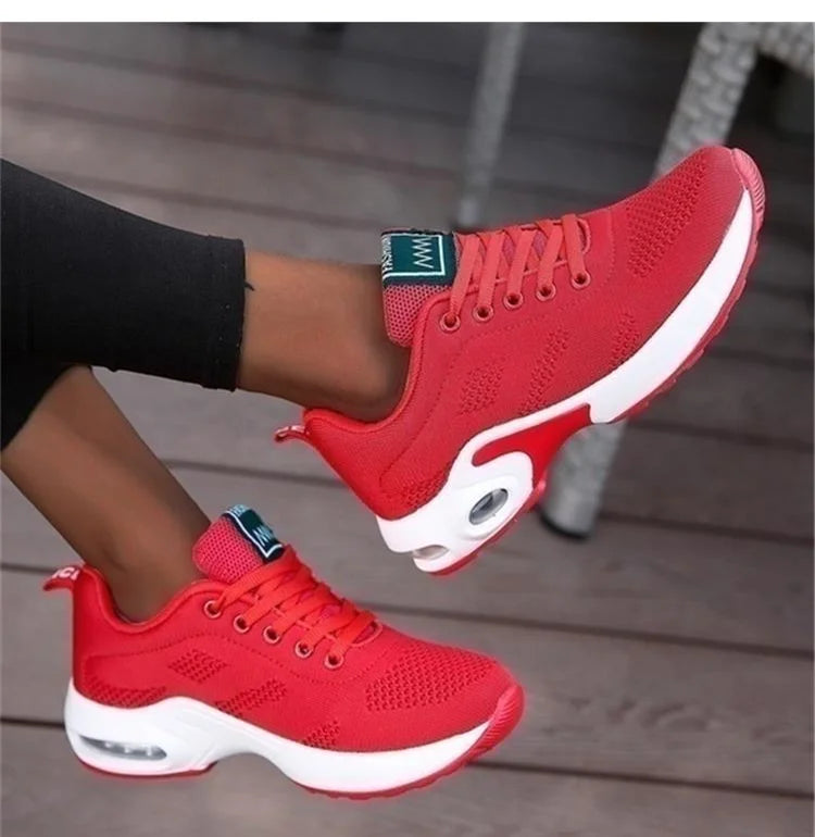 2022 Summer Women Shoes Breathable Mesh Outdoor Light Weight Training Shoes Casual Walking Sneakers Tenis Feminino Zapatos Mujer