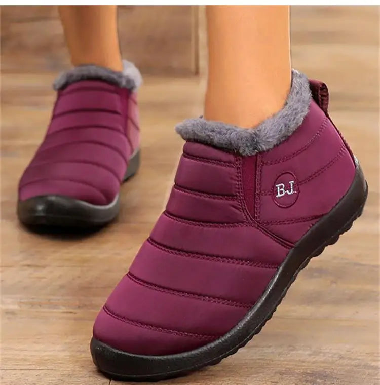 New Waterproof Winter Women Sneakers Shoes Breathable Women's Sneakers Chunky Plus Size Women Casual Shoes Black Flat Shoes