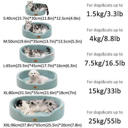 Large Dog Bed – Winter Orthopedic Waterproof Couch Pet Bed for Medium & Large Dogs