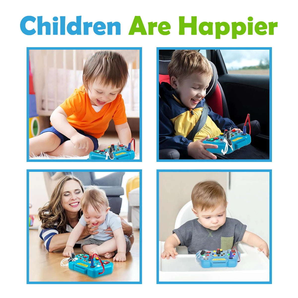 1PC Montessori Busy Board Toy for 3+ Year Olds – Educational Learning & Toddler Gift