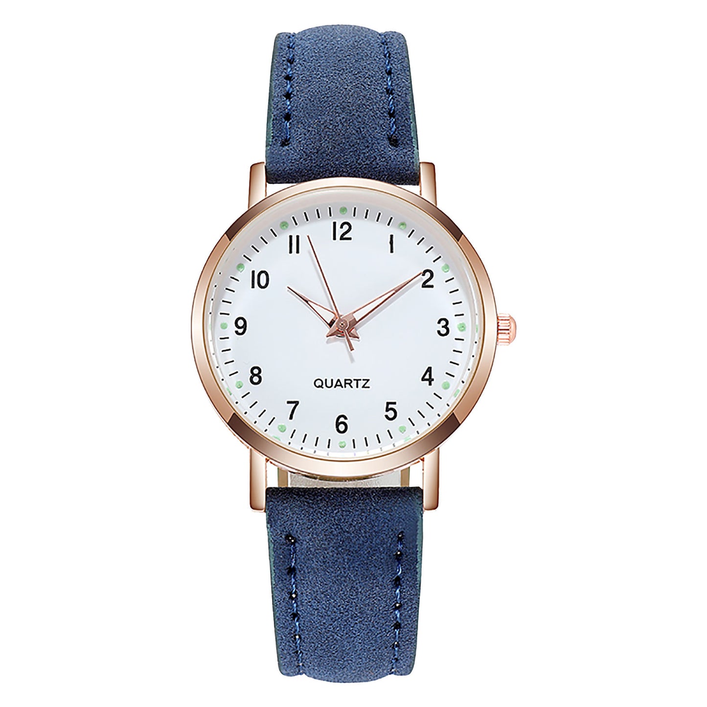 Fashion Temperament Ladies Belt Watch Analog Luminous Quartz Watch Fashionable Simple Style Quartz Wristwatch Reloj Mujer