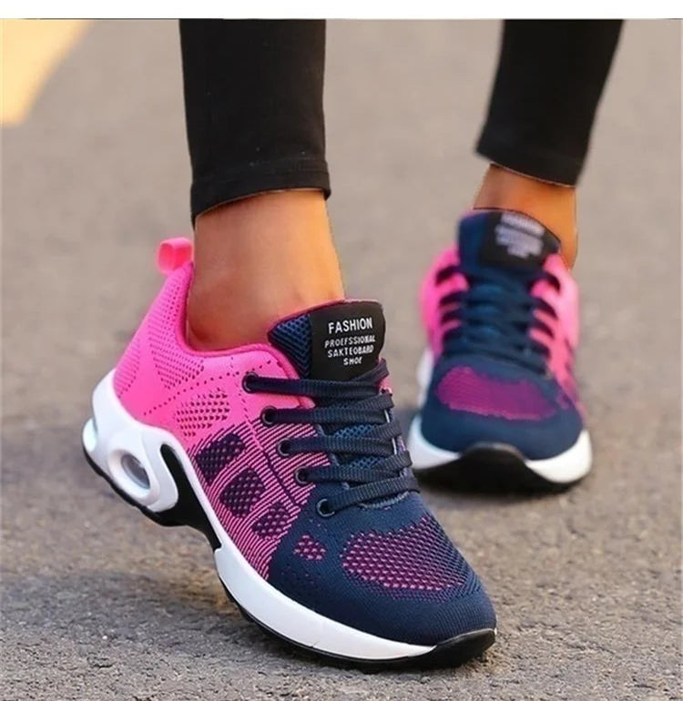 2022 Summer Women Shoes Breathable Mesh Outdoor Light Weight Training Shoes Casual Walking Sneakers Tenis Feminino Zapatos Mujer