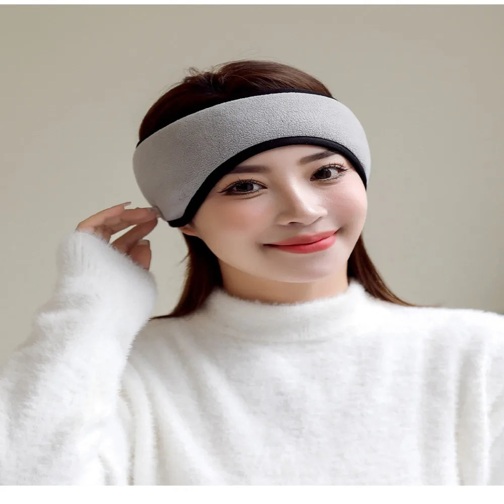 Thicken Soundproof Earmuffs Sleep Earcups Comfortable Windproof Ear Protection Headband Coldproof Women Lady Ear Muffs Sports