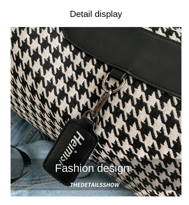 Travel Duffle Large Capacity Women Fitness Sports Bag Dry and Wet Luxury Hand Luggage Bag Female Designer Weekend Bag Travel