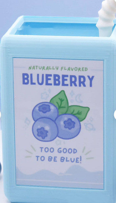 Kawaii Juice Box Resin Flower Pot | Cute Mini Planter for Succulents & Desk Decor