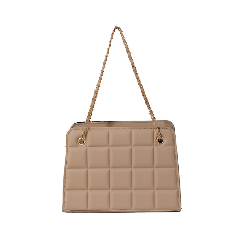 Khaki Trendy Casual Crossbody Shoulder Bag for Everyday Wear